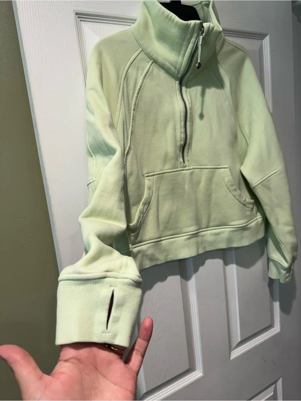 Lululemon Scuba Oversized Funnel Neck Half Zip Sweatshirt - Picture 4 of 11